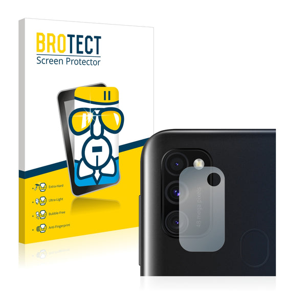 BROTECT AirGlass Glass Screen Protector for Samsung Galaxy M30s (Camera)