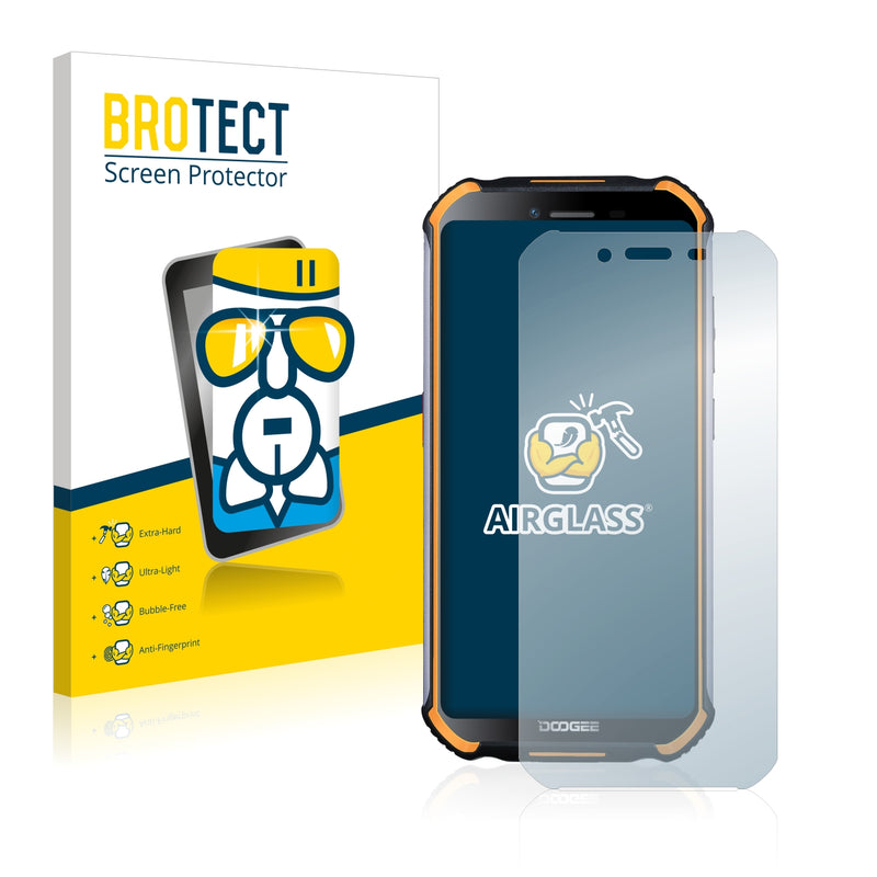 BROTECT AirGlass Glass Screen Protector for Doogee S40 Pro