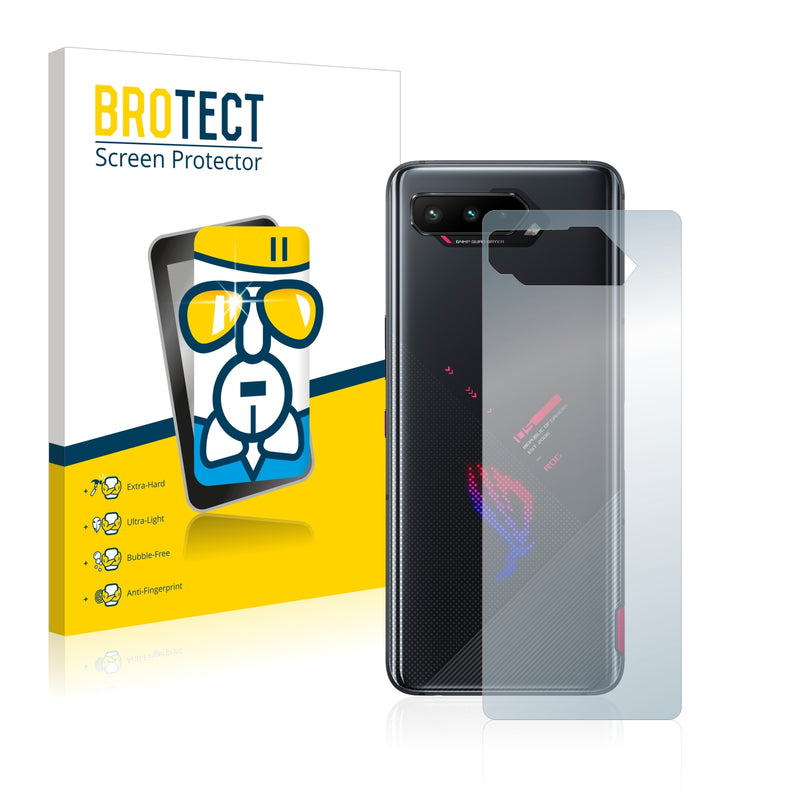 BROTECT AirGlass Glass Screen Protector for Asus ROG Phone 5 Ultimate (Back)