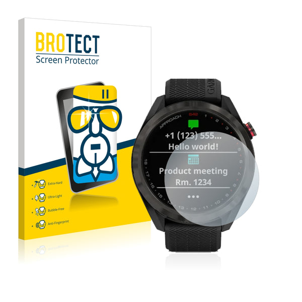BROTECT AirGlass Glass Screen Protector for Garmin Approach S42
