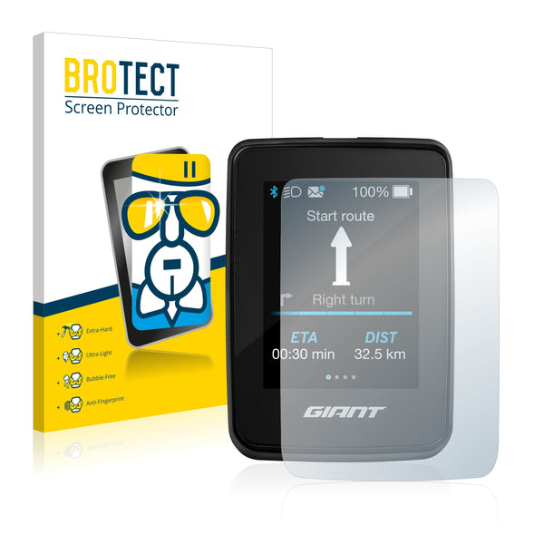 BROTECT AirGlass Glass Screen Protector for Giant Ride Dash Evo SG