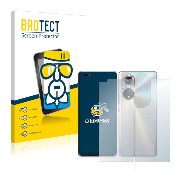 BROTECT AirGlass Glass Screen Protector for Honor 50 Pro (Front + Back)