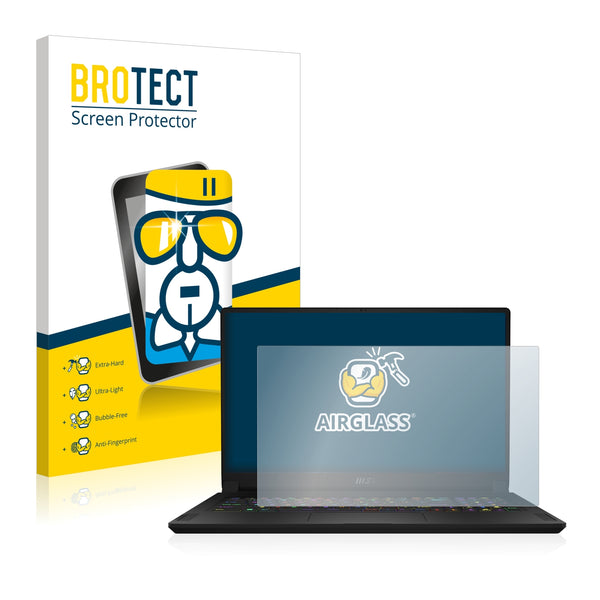BROTECT AirGlass Glass Screen Protector for MSI GS76 Stealth