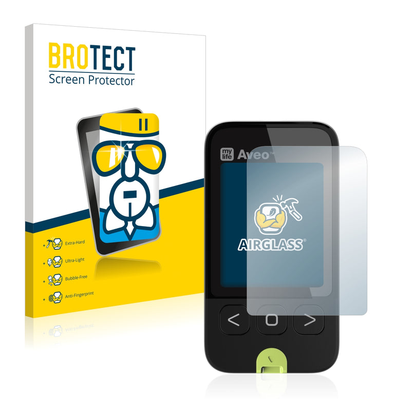 BROTECT AirGlass Glass Screen Protector for Mylife Aveo