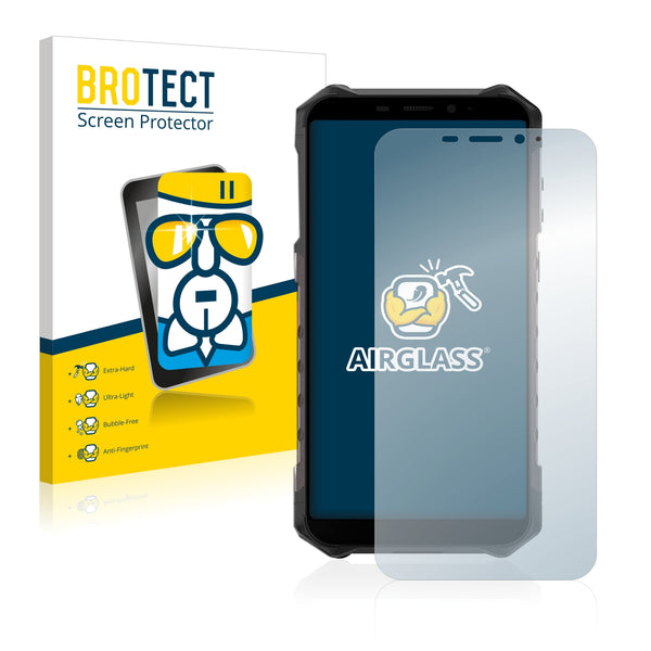 BROTECT AirGlass Glass Screen Protector for Ulefone Armor X9 Pro