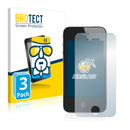 3x BROTECT AirGlass Glass Screen Protector for Apple iPhone 4S