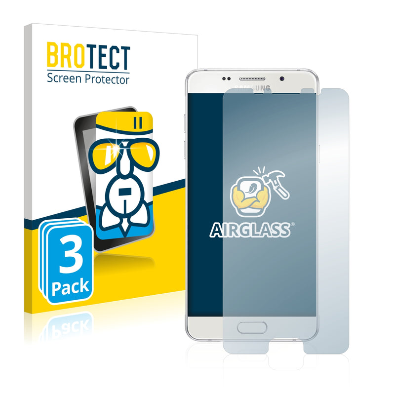 3x BROTECT AirGlass Glass Screen Protector for Samsung Galaxy A5 2016