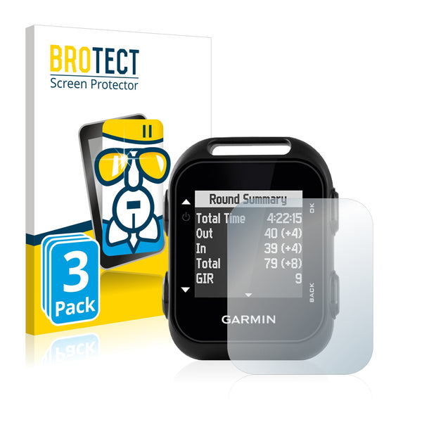 3x BROTECT AirGlass Glass Screen Protector for Garmin Approach G10