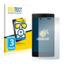3x BROTECT AirGlass Glass Screen Protector for Doogee X5 Max Pro