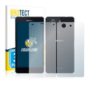 3x BROTECT AirGlass Glass Screen Protector for Sony Xperia Z3 Compact D5803 (Front + Back)