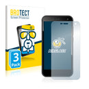 3x BROTECT AirGlass Glass Screen Protector for Evolveo Strongphone G4