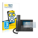 3x BROTECT AirGlass Glass Screen Protector for Innovaphone IP232