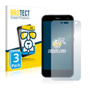 3x BROTECT AirGlass Glass Screen Protector for Cyrus CS28