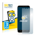3x BROTECT AirGlass Glass Screen Protector for Bluboo S8 Plus