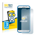 3x BROTECT AirGlass Glass Screen Protector for Lisciani Giochi Mio Phone (2017)