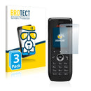 3x BROTECT AirGlass Glass Screen Protector for Avaya 3735
