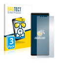 3x BROTECT AirGlass Glass Screen Protector for Sony Xperia 1