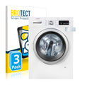 3x BROTECT AirGlass Glass Screen Protector for Bosch WAW 32541 Serie 8