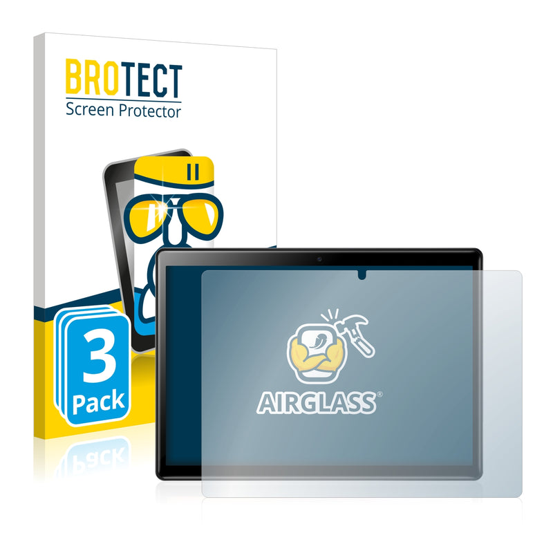 3x BROTECT AirGlass Glass Screen Protector for Chuwi Hi9 Air