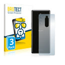 3x BROTECT AirGlass Glass Screen Protector for Sony Xperia 1 (Back)