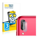 3x BROTECT AirGlass Glass Screen Protector for Huawei Y7 2019 (Camera)