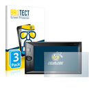 3x BROTECT AirGlass Glass Screen Protector for Sony XAV-V631BT
