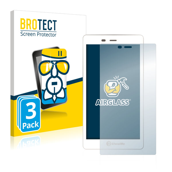 3x BROTECT AirGlass Glass Screen Protector for GlocalMe G4