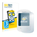 3x BROTECT AirGlass Glass Screen Protector for Medisana BU 535