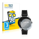 3x BROTECT AirGlass Glass Screen Protector for Emporio Armani Connected Smartwatch 3