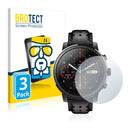 3x BROTECT AirGlass Glass Screen Protector for Umidigi Uwatch GT