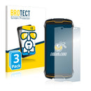 3x BROTECT AirGlass Glass Screen Protector for Cubot Kingkong Mini
