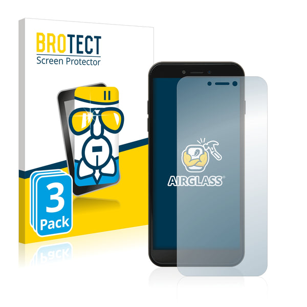 3x BROTECT AirGlass Glass Screen Protector for Mara X