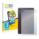 3x BROTECT AirGlass Glass Screen Protector for Samsung Galaxy Tab A 8.4 2020 (Back)