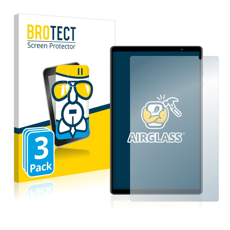 3x BROTECT AirGlass Glass Screen Protector for Teclast P10HD