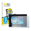 3x BROTECT AirGlass Glass Screen Protector for Rollei 4s Plus