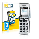 3x BROTECT AirGlass Glass Screen Protector for Auerswald M-210