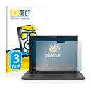 3x BROTECT AirGlass Glass Screen Protector for Lenovo 300e (2nd generation)