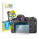 3x BROTECT AirGlass Glass Screen Protector for Sony A7S III