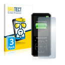 3x BROTECT AirGlass Glass Screen Protector for Soulcker B07