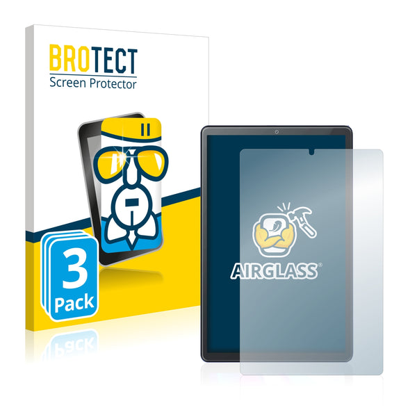 3x BROTECT AirGlass Glass Screen Protector for Vankyo MatrixPad S21