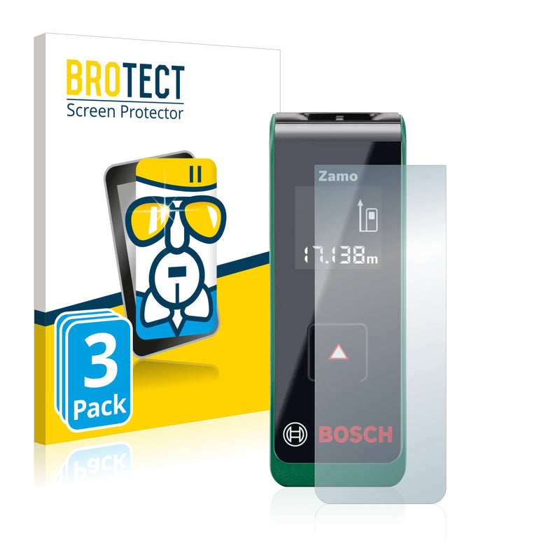 3x BROTECT AirGlass Glass Screen Protector for Bosch Zamo 2