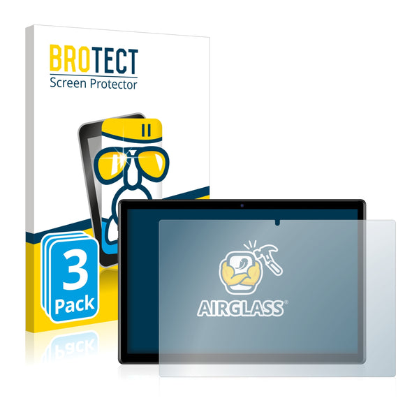 3x BROTECT AirGlass Glass Screen Protector for Teclast M40 (Landscape)