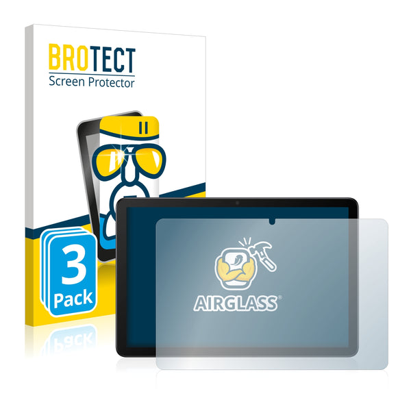 3x BROTECT AirGlass Glass Screen Protector for TCL Tab 10s