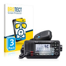 3x BROTECT AirGlass Glass Screen Protector for Icom IC-M423GE