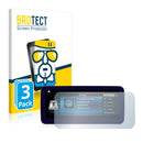 3x BROTECT AirGlass Glass Screen Protector for Mercedes-Benz B-Class 2014 Infotainment System