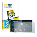 3x BROTECT AirGlass Glass Screen Protector for Kenwood DMX8019DABS (without cutout)