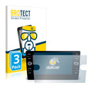 3x BROTECT AirGlass Glass Screen Protector for Volkswagen T6 2021 Discover Media 8