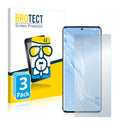 3x BROTECT AirGlass Glass Screen Protector for Meizu 18 Pro