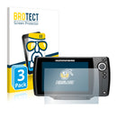 3x BROTECT AirGlass Glass Screen Protector for Humminbird Helix 7x Chirp GPS G2