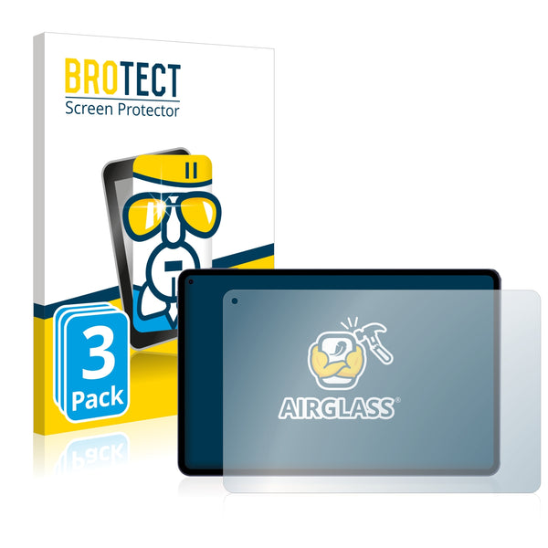 3x BROTECT AirGlass Glass Screen Protector for Chuwi Hipad Pro